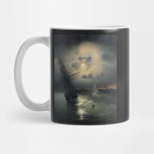 High-sea Moonlight, Ivan Aivazovsky Mug